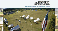 Desktop Screenshot of historicfortstockton.org